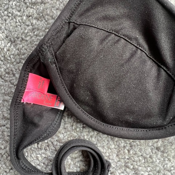 Push-Up Black Bikini Top - Picture 3 of 4